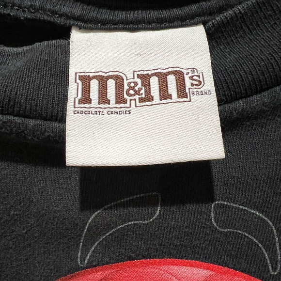 Vintage m and m shirt red large - Picture 2 of 2